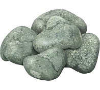Камни для бани Жадеит Хакасия 10 кг шлифованный, средний (коробка)