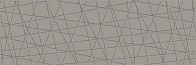 Керамическая плитка Vegas Вставка серый (VG2U091) 25x75