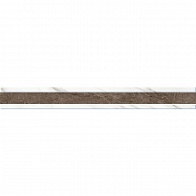 Керамическая плитка Капелла бордюр коричневый (CP1J111) 5*44