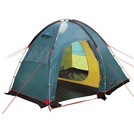 Палатка четырехместная Dome 4 5000/10000 зеленый (BTrace ) /арт. Т0300/