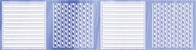 Плитка керамическая Агата Бордюр 65*250 голубой (ВКЗ)