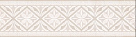 Керамическая плитка Gestia бордюр бежевый B24GE3401TG 7,7х27