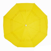 Зонт пляжный 200см с наклоном желтый (Green Glade ) /арт.А1282/
