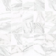 Керамическая плитка Olimpus декор мозаика белый MM34037 25х25
