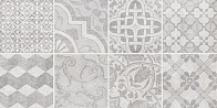 Керамическая плитка Bastion декор мозаика с пропилами серый 08-03-06-453 20х40