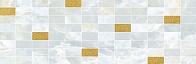 Керамическая плитка Eden Декор мозаичный светло-голубой золото MM60156 20х60