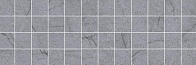 Керамическая плитка Rock декор мозаика серый MM11187 20х60