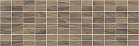 Керамическая плитка Zen декор мозаика коричневый MM60066 20х60