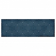 Керамическая плитка Декор Парижанка Геометрия 20*60 синий 1664-0180