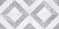 Керамическая плитка Troffi серый узор 08-01-06-1339 20х40