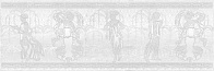 Керамическая плитка Мармара Олимп декор серый 17-03-06-660 20х60