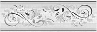Керамическая плитка Мармара Ажур декор серый 17-03-06-659 20х60