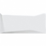 Керамическая плитка Evolution рельеф белый (EVG052) 20x44