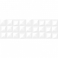 Керамическая плитка Gradient рельеф белый (GRS052D) 19,8x59,8