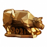 Свеча декоративная "Символ года 2021 Большой бык"