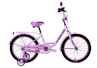 Велосипед BLACK AQUA Sweet 20" 1s бело-розовый