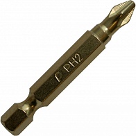 Бита PH2-50мм TIN (ПРАКТИКА) /магнит арт. 036-933/