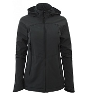 Куртка женская демисезонная RANGER черная софтшел (WERWOLF)