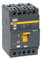 Выключатель автоматический трехполюсный 125А (IEK) /ВА88-32 арт. SVA10-3-0125/