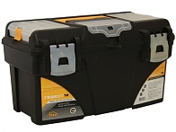 Ящик для инструмента пластмассовый 43x23.5x25см 18" (IDEA) /мет. замки с коробками арт. М2942/