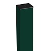 Столб с полимерным покрытием 60х40мм RAL 6005 2,3м (Зеленый мох)