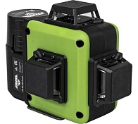 Уровень лазерный LN 3D-360 GREEN (AMO) /3лазер. самовыр. диапазон 20м, зел. луч, точность 0,2мм/м/