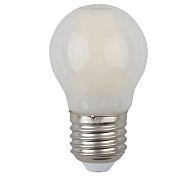 Лампа свд Е27 5Вт 4000К 500Lm (ЭРА) /шар ,матовый арт.F-LED P45-5w-840-E27/