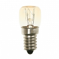 Лампа накаливания E14 F22 15Вт (UNIEL) /для духовок арт. IL-F22-CL-15/E14/