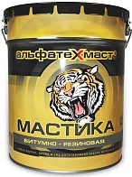 Мастика резино-битумная 18кг АЛЬФАТЕХМАСТ