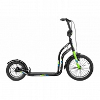 Велосипед 16"/12" STELS Trail-5 V010 черный/зеленый