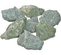 Камни для бани Жадеит 10 кг колотый средний (Абакан)
