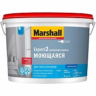Краска Marshall Export-2 глубокоматовая водоэмульсионная BW 0,9л