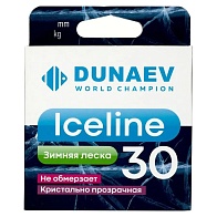 Леска ICE LINE Dunaev 0.12 мм 30м