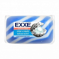 Крем-мыло Exxe 1+1 Морской жемчуг 80г