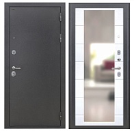 Дверь металлическая Dorston OSKAR Антик серебро/ФЗ-8( Астана милки), ОК (860*2050) правая