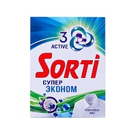 Стиральный порошок SORTI Супер Эконом ручная стирка 350г