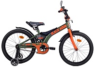 Велосипед BLACK AQUA Sharp 20" 1s хаки-оранжевый