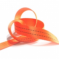 Лента полиэфирная 25мм (2000) оранжевая