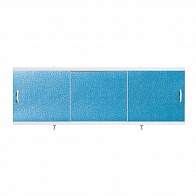Экран для ванн Оптима 1,5м пластик синие капли (11) 