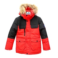 Куртка детская зимняя 21-6-1 красная