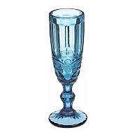 Бокал для шампанского 160мл 7х20см синий (Ла-Манш)