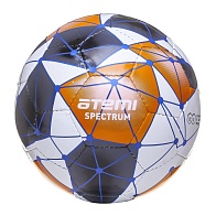 Мяч футбольный №5 SPECTRUM ПВХ бел/сер/оранж окруж 68-70(ATEMI)