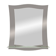 Зеркало Авантаж с полочкой 51х61