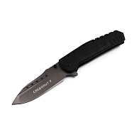 Нож туристический СЛЕДОПЫТ дл. клинка 64 мм, ручка черная PF-PK-31