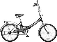 Велосипед BLACK AQUA Street Beat 121 20" 1ск 13,5" черный-синий