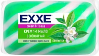 Крем-мыло Exxe 1+1 Зеленый чай 80г