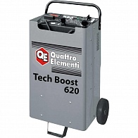 Устройство пуско-зарядное Tech Boost 620 (QUATTRO ELEMENTI) / 12 / 24 Вольт, заряд до 90А, пуск до 590 А, таймер, 28 кг/