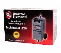 Устройство пуско-зарядное Tech Boost 420 (QUATTRO ELEMENTI) / 12 / 24 Вольт, заряд до 75А, пуск до 390 А, 23кг/
