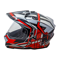 Шлем AiM JK802S Red/Grey/Black, L